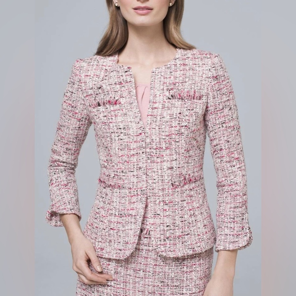 White House Black Market Tweed Jacket